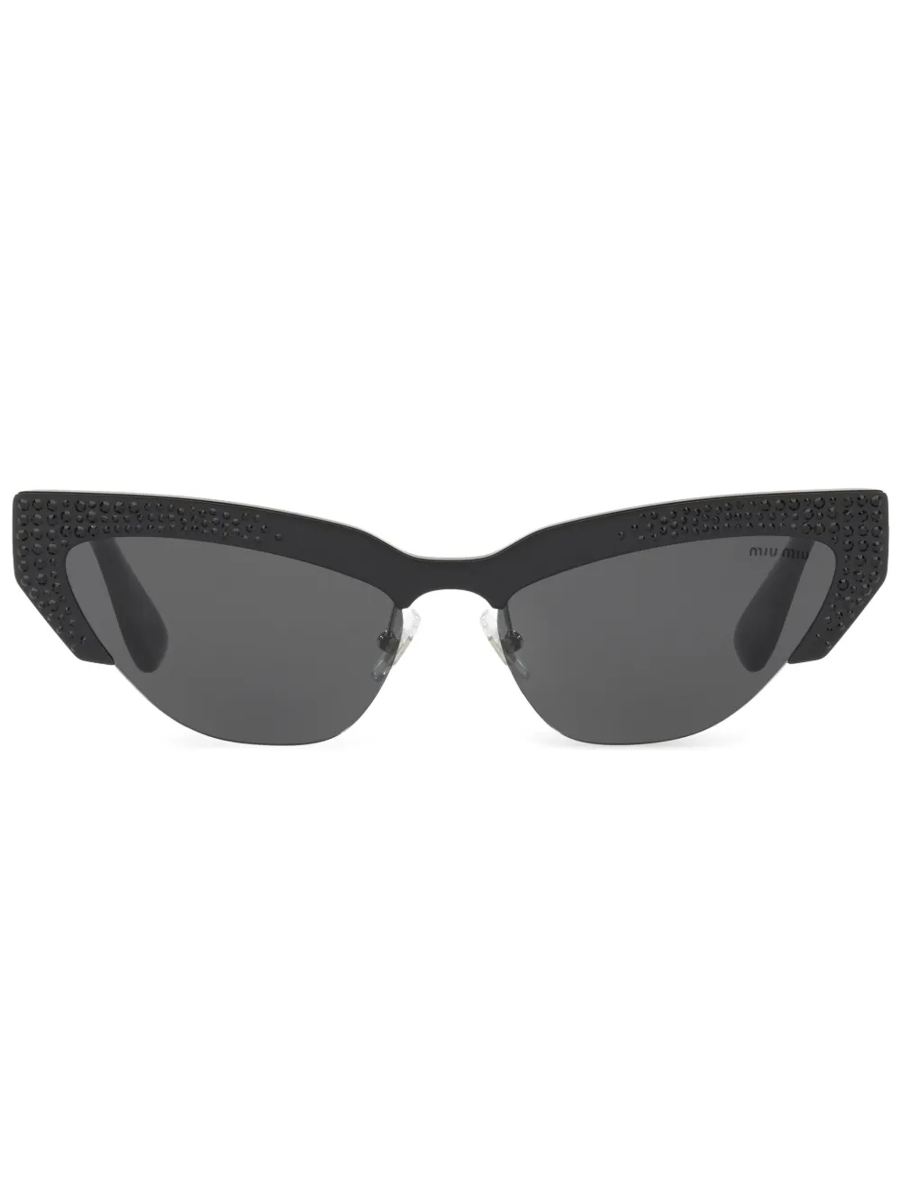 Miu Miu Eyewear cat eye sunglasses - Black