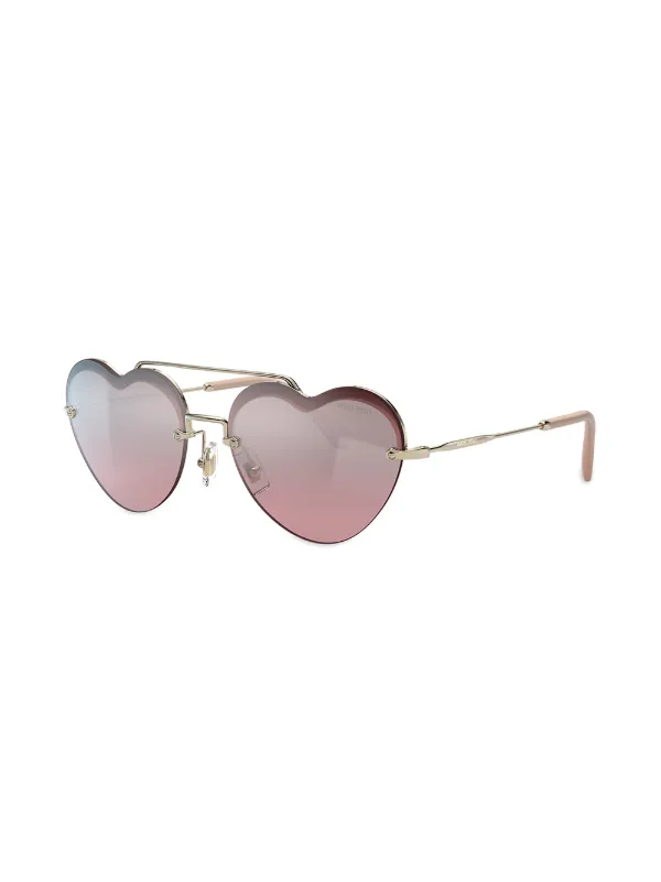 Miu Miu Eyewear Occhiali Da Sole Noir - Farfetch