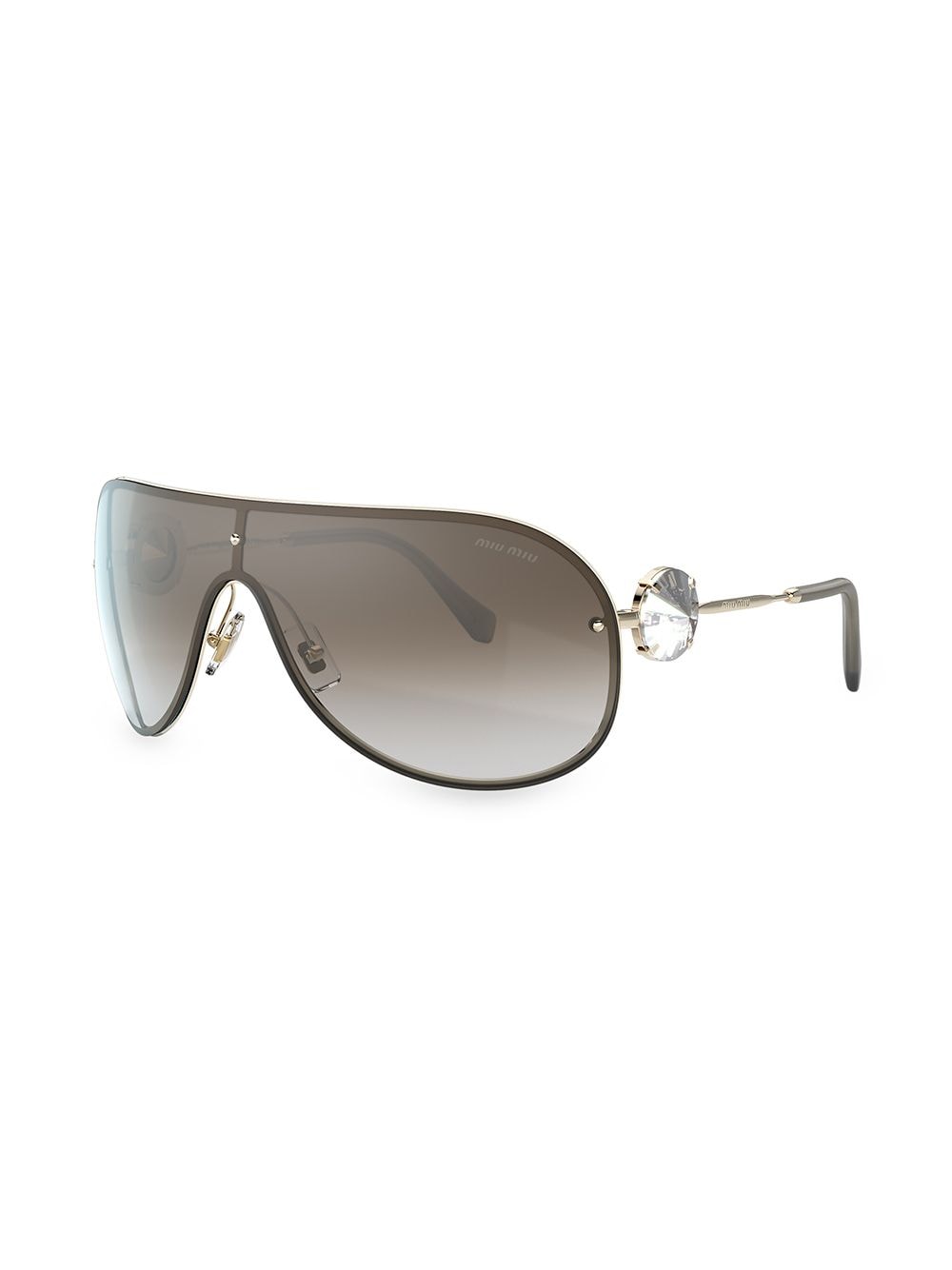 Miu Miu Eyewear Luxottica zonnebril - Goud