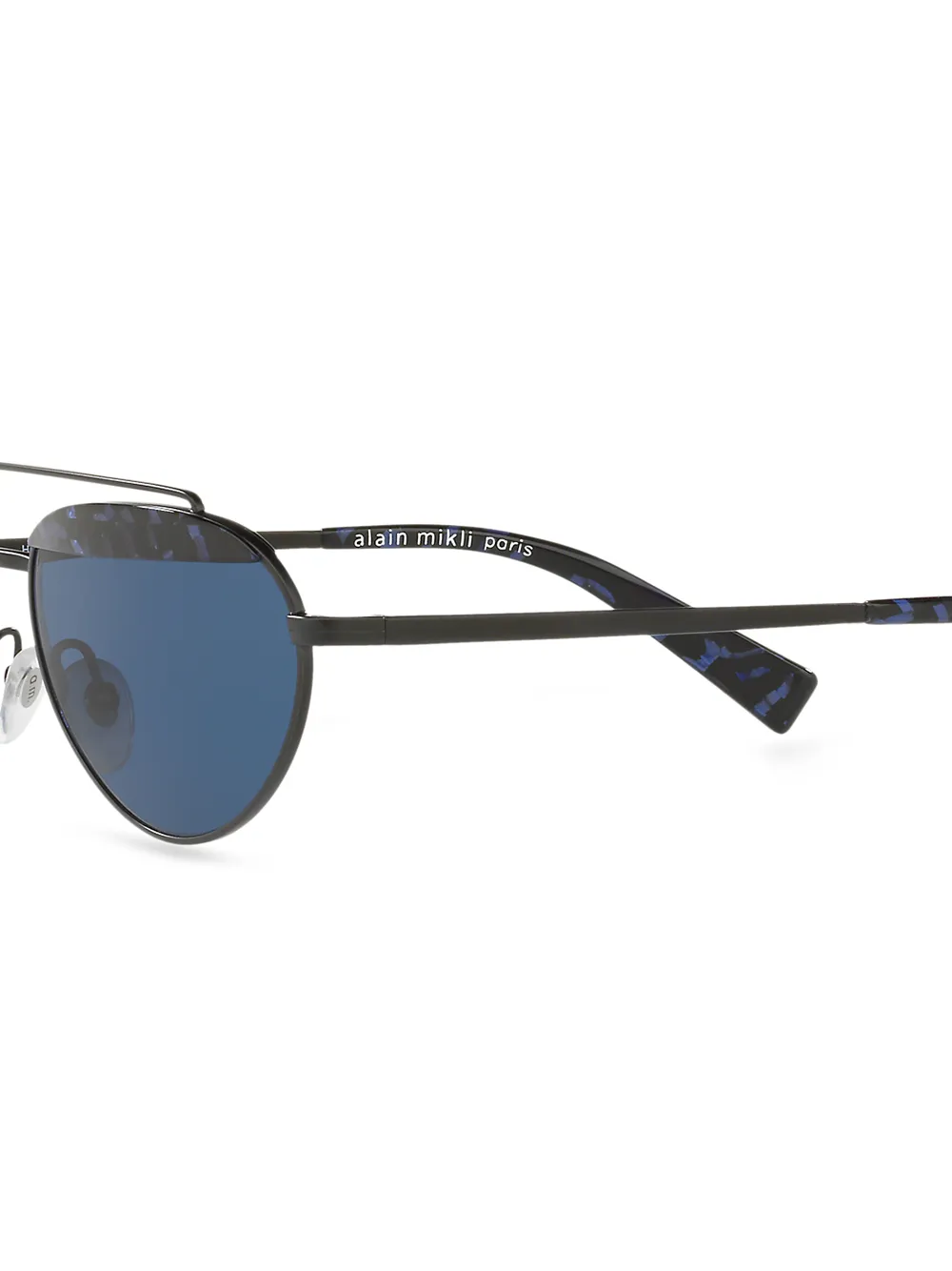  Alain Mikli Gafas De Sol Con Montura Redonda - Negro 