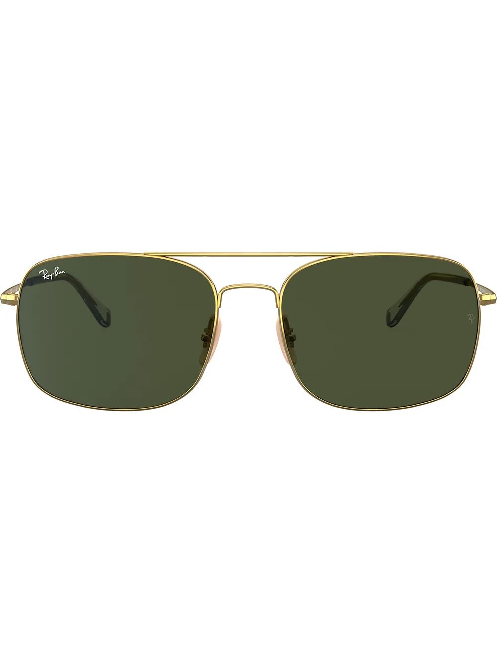 Ray Ban Rb3611 Square Sunglasses In Gold