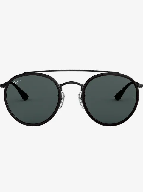 Ray-Ban RB3647 round double-bridge sunglasses
