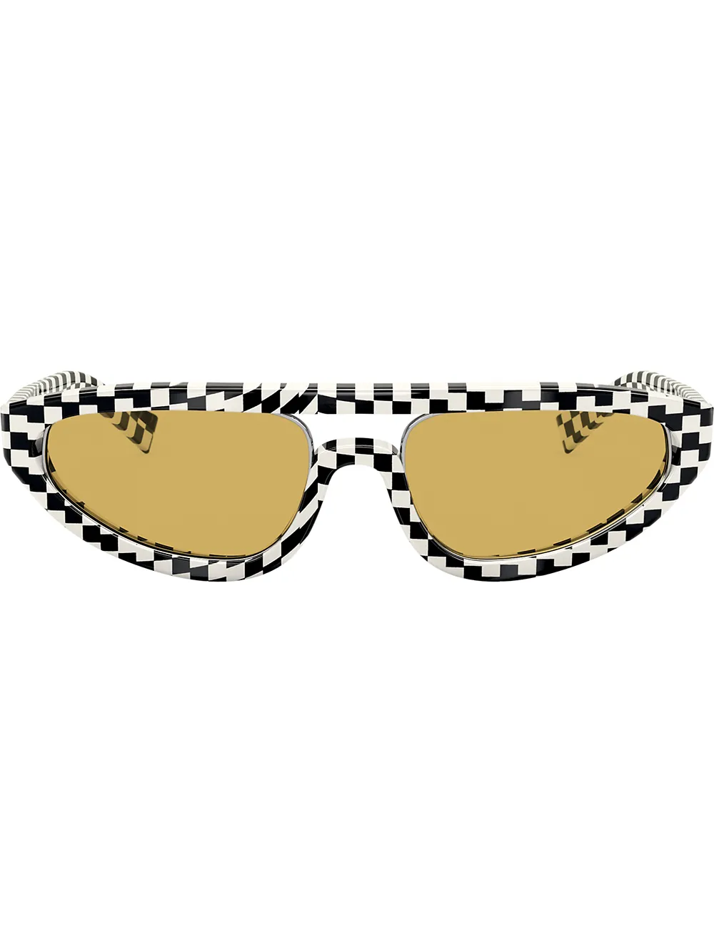 Alain Mikli checked sunglasses | Black | Image 1