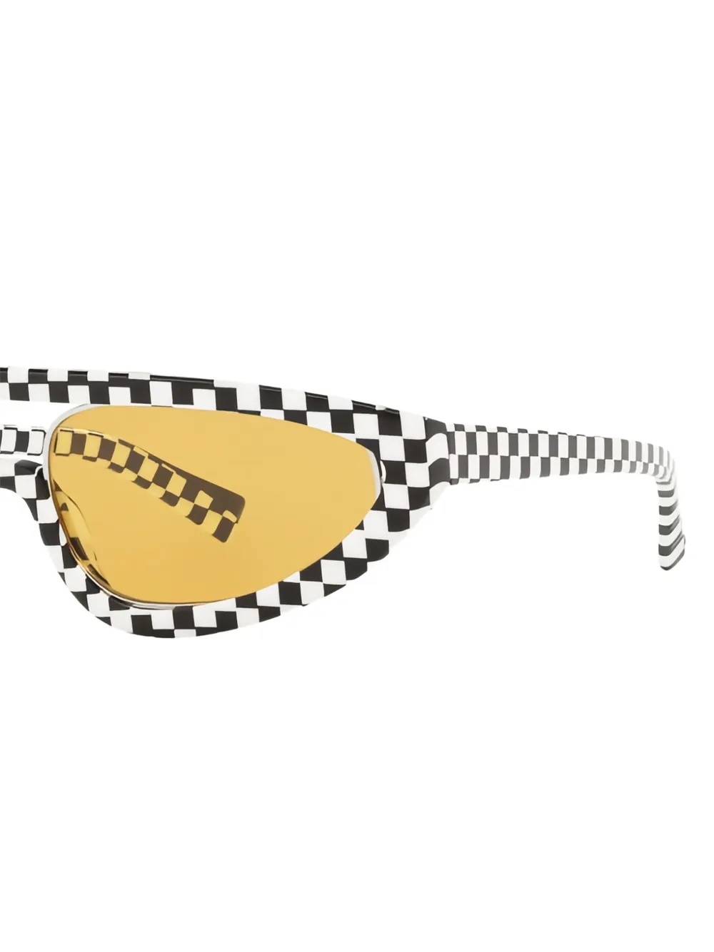  Alain Mikli Checked Sunglasses - Black 