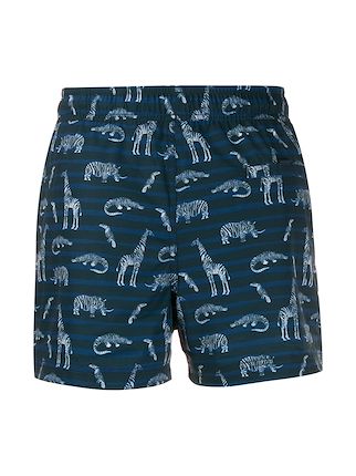 animal-print swim shorts展示图