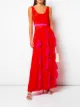 Image 2 of DVF Diane von Furstenberg ruffle maxi skirt