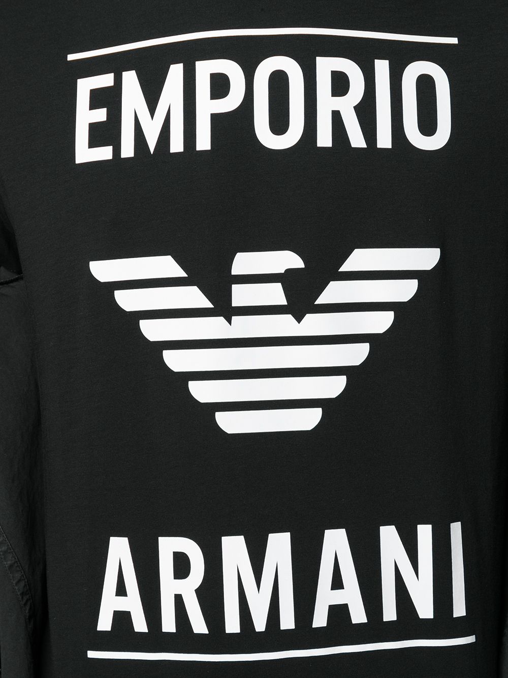 фото Emporio armani футболка с логотипом