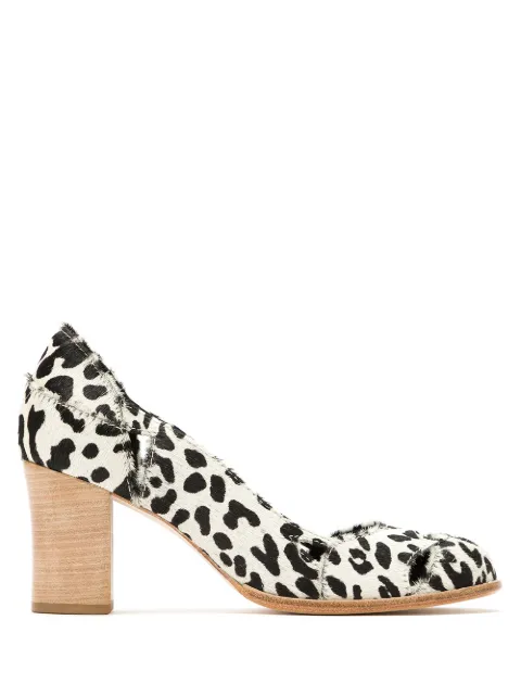 Sarah Chofakian Bruxelas leather pumps