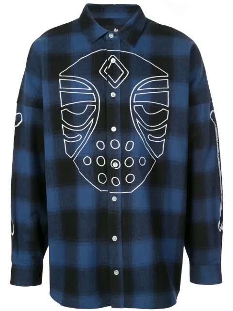 Haculla Masked plaid shirt