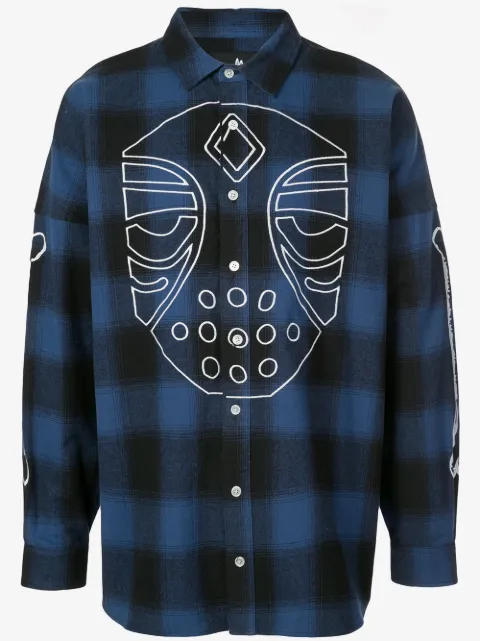 Haculla Masked plaid shirt