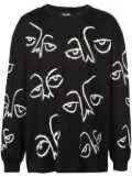 Haculla Stroke Of A Kind longsleeve T-shirt - Black