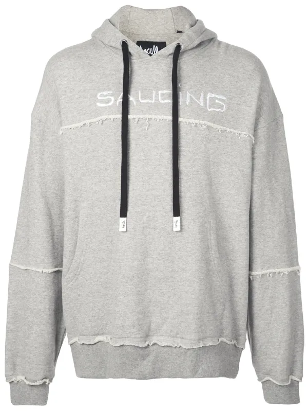 Cipo & Baxx Felpa Uomo Con Collo Sciallato E Cappuccio - Casual, Maniche Lunghe Con Coulisse - Vestibilità Aderente - Etichetta Stampata Sulle Maniche