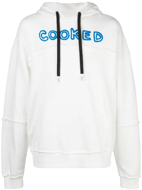 Haculla sweat à capuche imprimé Cooked