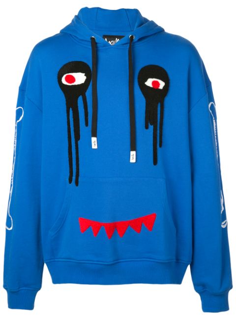 Shop blue Haculla I Have No Legs hoodie with Express Delivery - Farfetch