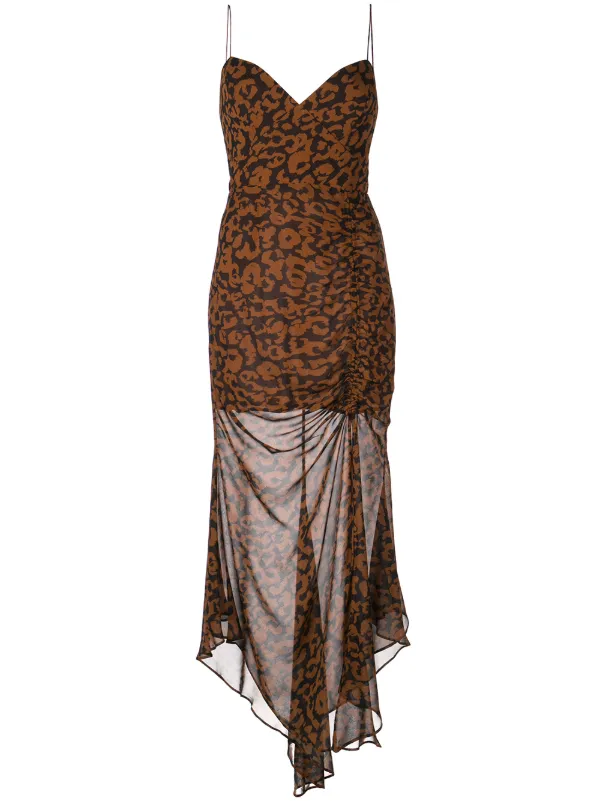 nicholas leopard print dress