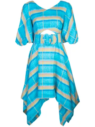nicholas linen dress