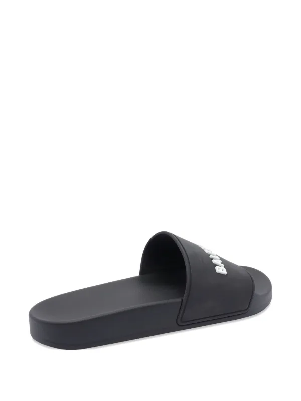 BALENCIAGA バレンシアガ Pool Slide サンダル ロゴ BALENCIAGA - BALENCIAGA バレンシアガ サンダル プールスライド
