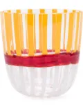 Carlo Moretti Diversi striped cup - Yellow