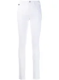 Philipp Plein high waisted jeggings - White