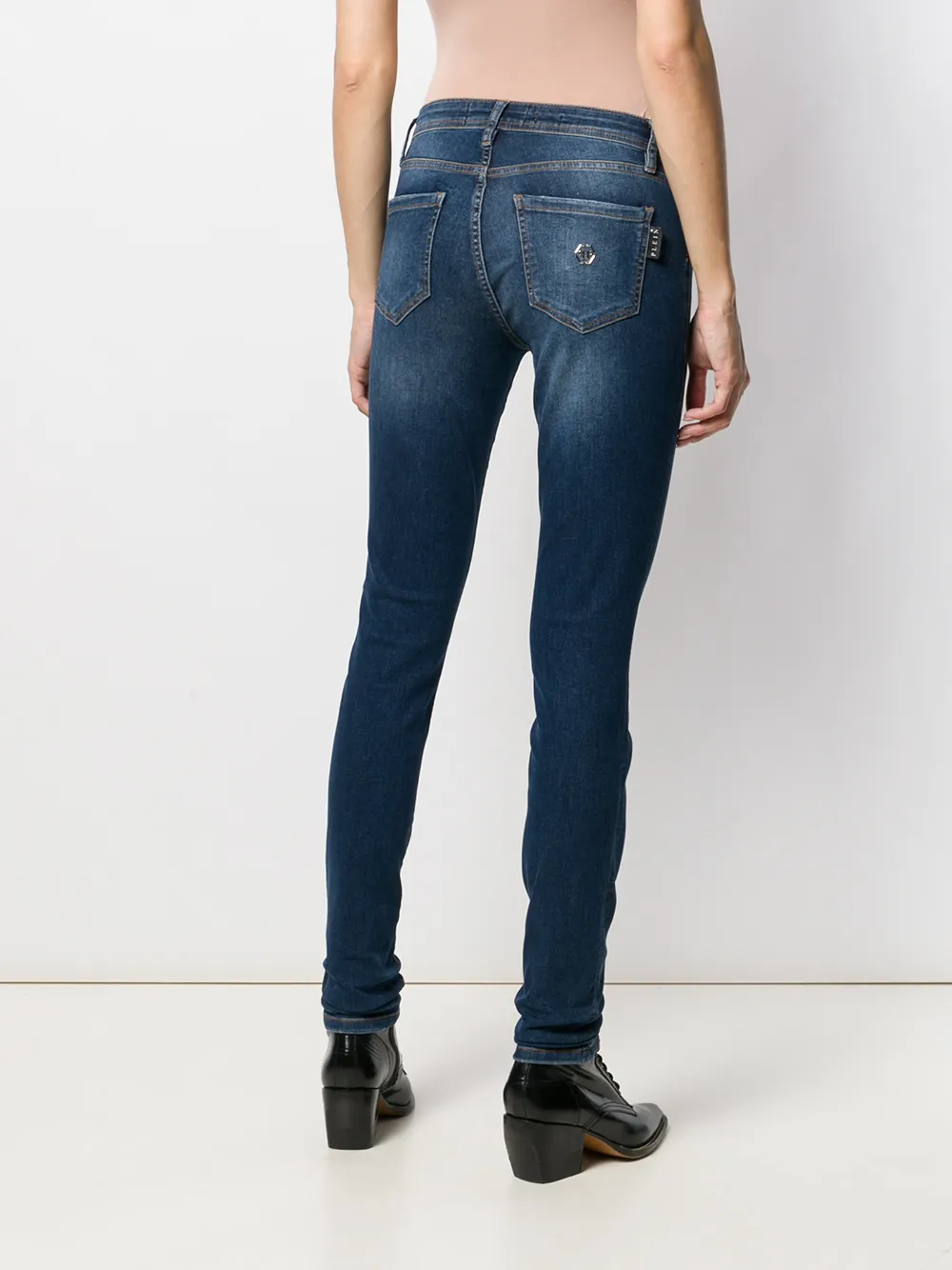 Philipp Plein Skinny jeans Blauw