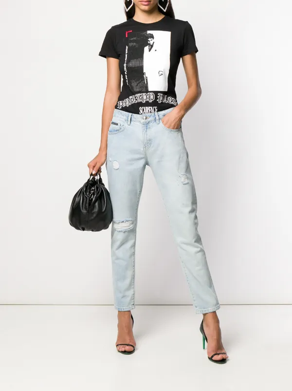 Philipp Plein ダメージ ジーンズ 通販 - FARFETCH