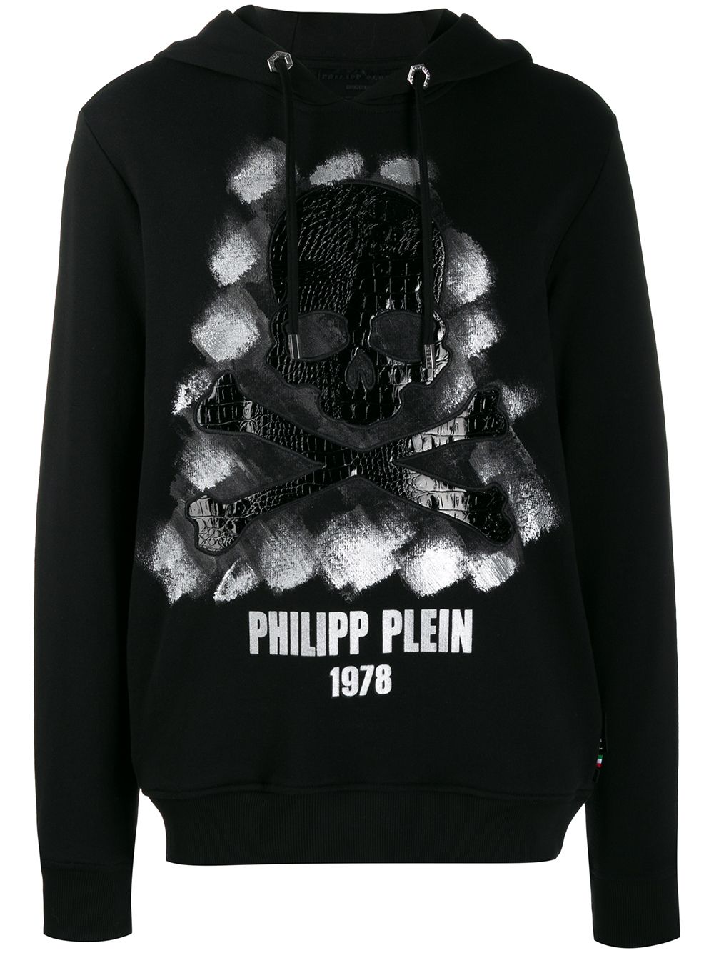 фото Philipp plein худи с принтом skull