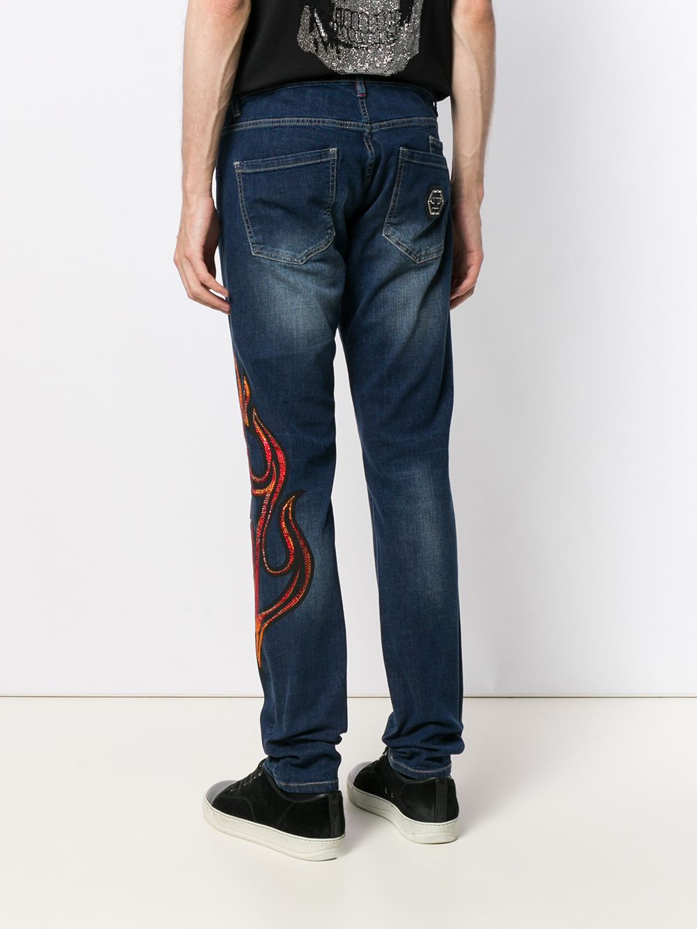 фото Philipp plein джинсы super straight flame