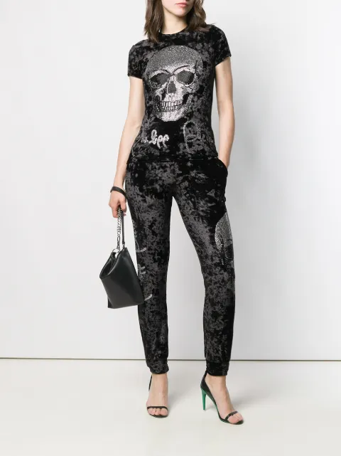 skull track pants