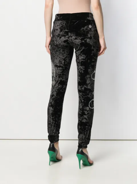 skull track pants