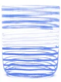 Carlo Moretti Bora striped glass - Blue