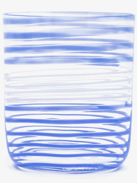 Carlo Moretti Bora striped glass