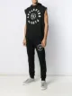 Image 2 of Philipp Plein sleeveless logo hoodie