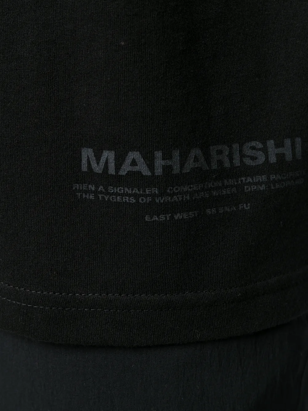 фото Maharishi толстовка с узором