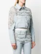 Philipp Plein Crystal embellished denim jacket