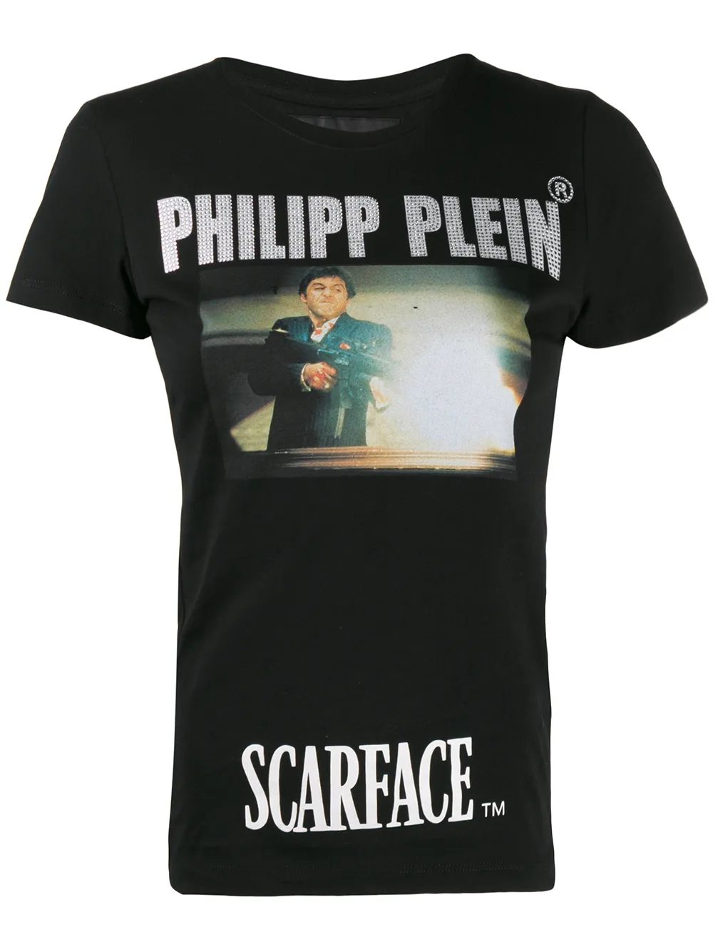 

Philipp Plein Scarface print T-shirt - Black