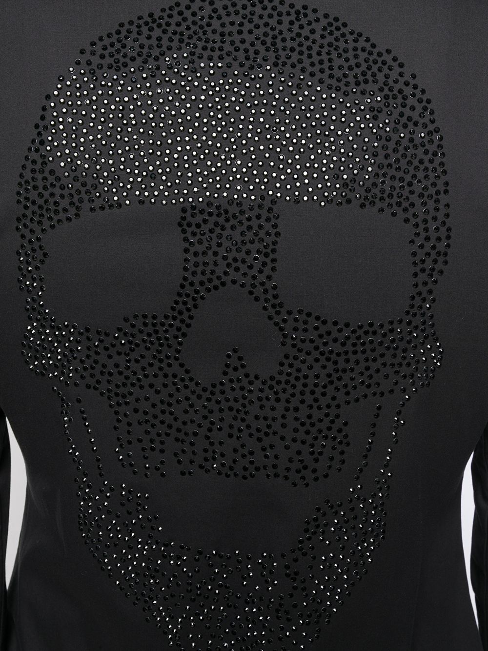 фото Philipp plein рубашка с декором skull