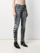 Philipp Plein paint print skinny jeans