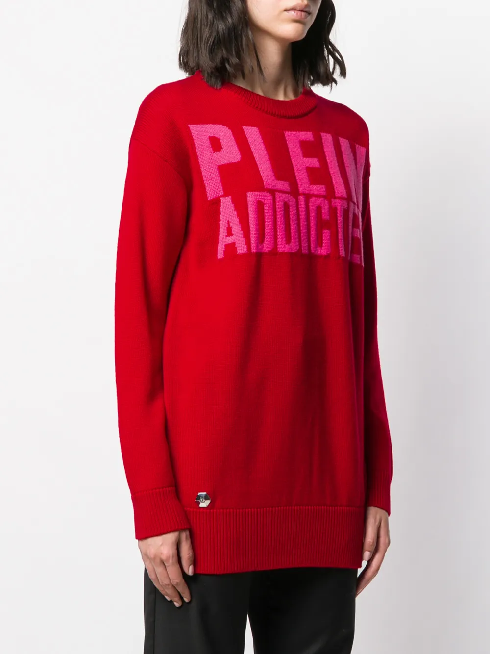 Philipp Plein Trui met eendenprint Rood
