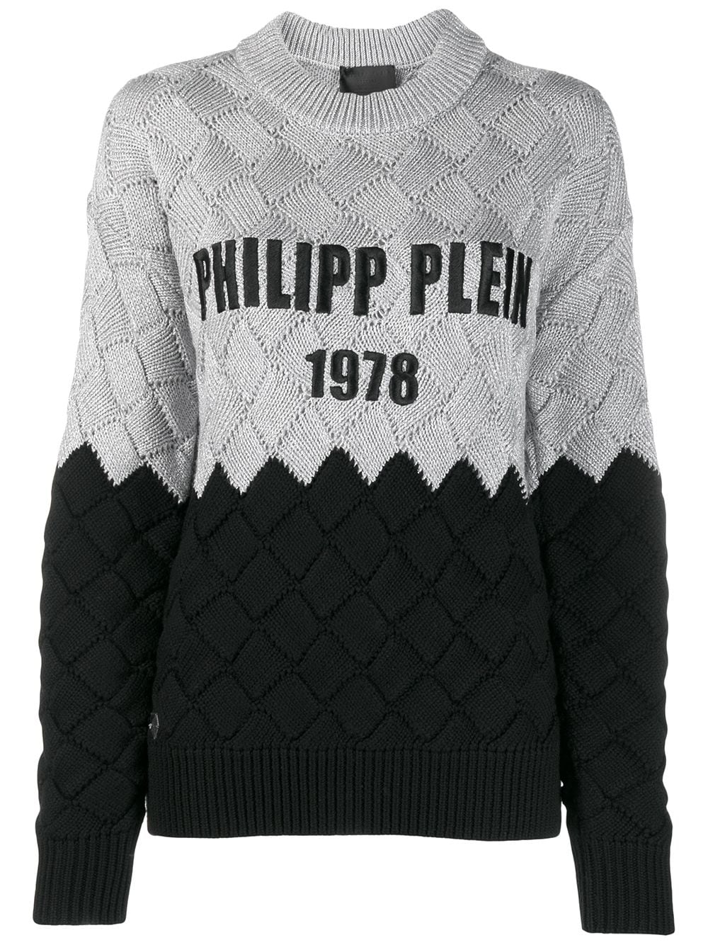 фото Philipp Plein фактурный джемпер