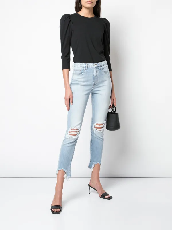 alc puff sleeve top