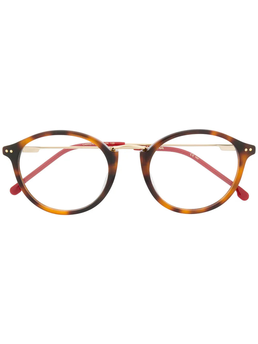 Carrera Circle Frame Glasses Farfetch