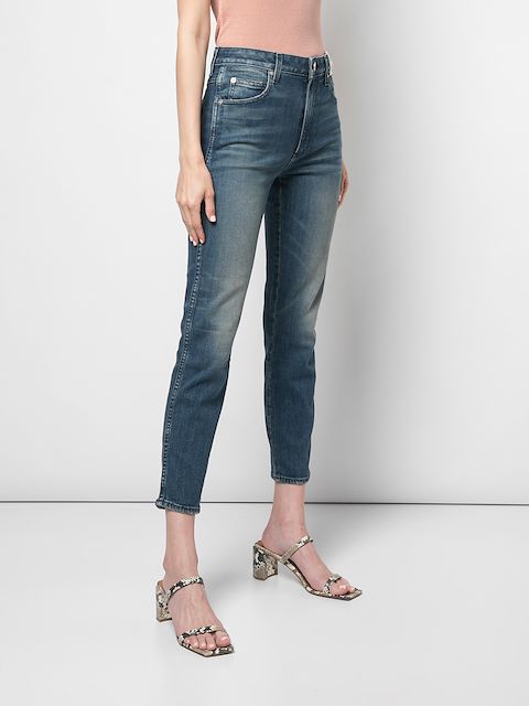 amo high rise stix crop