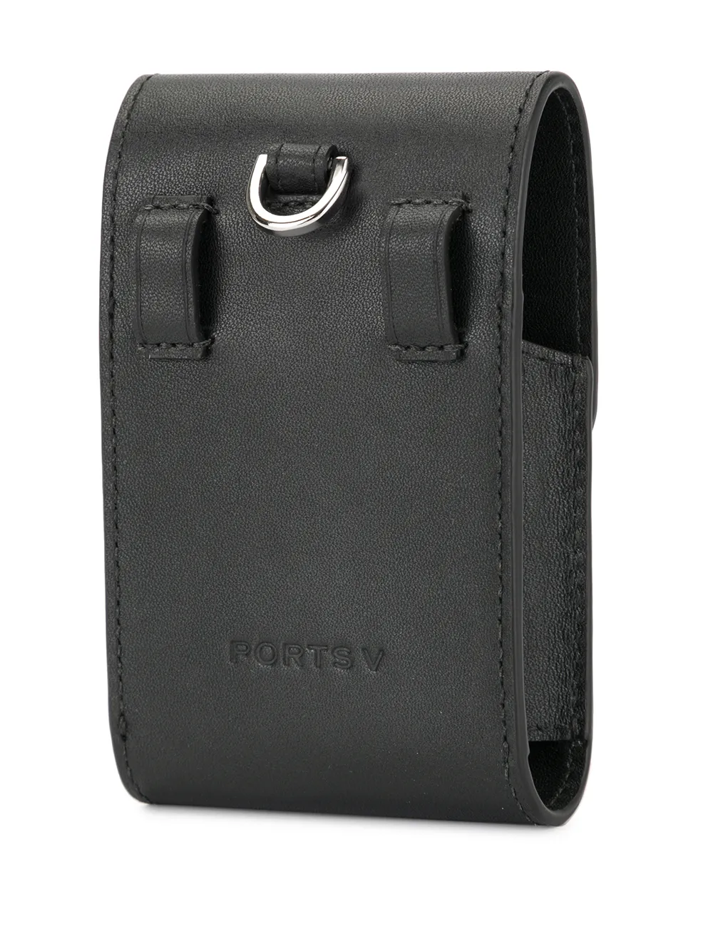  Ports V Eckige Gürteltasche   Schwarz 