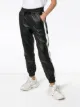 Lot Lthr striped jogging trousers