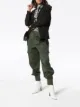 Image 2 of Lot Lthr belted biker jacket
