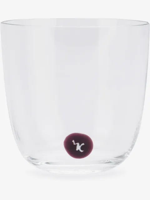 Carlo Moretti vaso con estampado de puntos
