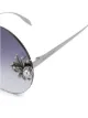 Alexander McQueen Eyewear jewelled spider sunglasses