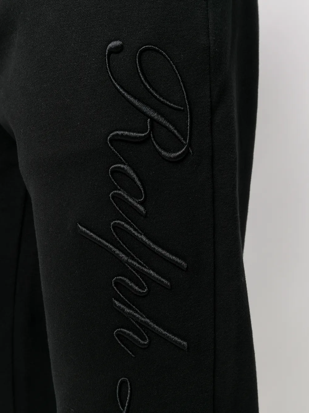 Ralph Lauren Purple Label Joggingbroek met toelopende pijpen Zwart