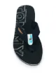 Tommy Hilfiger canvas strap flip flops