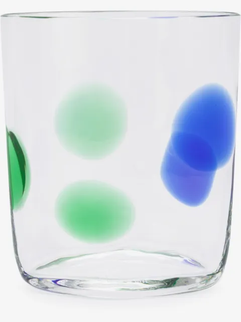 Carlo Moretti polka dot glass